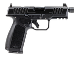 Rost Martin RM1XBT5 RM1X Tactical Compact 9mm Luger 15+1 4" Black Threaded Barrel, Black Nitrocarburized Steel Optic Ready/Serrated Slide, Black Polymer Frame w/Picatinny Rail, Interchangeable Backstr