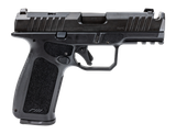 Rost Martin RM1XBCH RM1X Comp Compact 9mm Luger 19+1 4" Black Compensated Match Grade Barrel, Black Tenifer Steel Optic Ready/Serrated Slide, Black Polymer Frame w/Picatinny Rail, Interchangeable Back