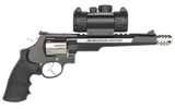Smith & Wesson 170318 Performance Center 629 Hunter 44 Rem Mag 6rd 7.50" Stainless Steel Black Stainless Steel Black Polymer Grip
