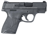 Smith & Wesson 11810 M&P Shield M2.0 Micro-Compact Frame 9mm Luger 7+1/8+1, 3.10" Black Armornite Stainless Steel Barrel & Serrated Slide, Matte Black Polymer Frame, Black Textured Grip, No Safety