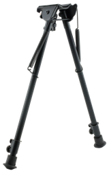 Harris Bipods 25S Model 25 Series S Swivel Bipod Black Anodized 12-25" Steel/Aluminum