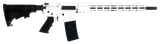 Great Lakes Firearms GL15223WHT AR-15  223 Wylde 16" 30+1, White Rec, Black Stock & Grip