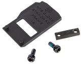 Sig Sauer Electro-Optics SOR1MK001 Romeo1 Mounting Kit Black Steel, Compatible w/ Glock (Except MOS) To Slide Mount
