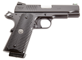 Wilson Combat ACPSOM45 ACP Commander 45 ACP 4.25" 8+1 Black Armor-Tuff Frame Black Carbon Steel Slide with Black G10 Eagle Claw Grip