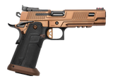 CNC Firearms CNC2K11ROGUE Kimber 2K11 Rogue w/Optic Limited Edition 9mm Luger 20+1 5" Black DLC Barrel, Custom Copper PVD Stainless Steel Lightening Cut/Optic Ready Slide & Frame w/Picatinny Rail, Cus