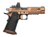 CNC Firearms CNC2K11ROGUERMR Kimber 2K11 Rogue w/Optic Limited Edition 9mm Luger 20+1 5" Custom Copper PVD Stainless Steel Lightening Cut w/Trijicon RMR 3.25 MOA Red Dot Slide, Custom Copper PVD Stain