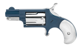 North American Arms 22LRNBCHP Second Mate Mini 22 LR 5 Shot 1.13" Navy Blue Cerakote Stainless Steel Barrel & Frame, High Polished Cylinder, Simulated White Pearl Grip, Safety Notch, Exposed Hammer