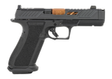 Shadow Systems SS-3211-B XR920P Elite 9mm Luger 17+1 4.25" Bronze TICN Match Grade/Spiral Compensated Barrel Black Nitride Optic Cut/Serrated/Window Cut Stainless Steel Slide Black Polymer Frame w/Bea