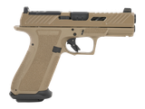Shadow Systems SS-3024-B XR920 Elite 9mm Luger 17+1 4.50" Match Grade/Spiral Fluted Barrel, Flat Dark Earth Cerakote Stainless Steel Optic Cut/Serrated/Window Cut Slide & Polymer Frame w/Beavertail &