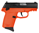 SCCY Industries CPX1CBORRDRG3 CPX-1 Gen3 RDR 9mm Luger 10+1 3.10" Orange Polymer w/Picatinny Rail Serrated Black Nitride SS Slide Orange Polymer Grip