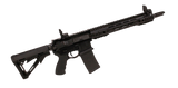 Franklin Armory 1241BLK M4 XTD 5.56x45mm NATO 16" 30+1 Black Hard Coat Anodized Salt Bath Nitride Adjustable Magpul CTR Stock Black Ergo Ambi SureGrip Grip Right Hand