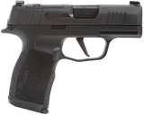 Sig Sauer 365X9BXR3P10 P365X  9mm Luger 10+1 3.10" Black Barrel, Black Nitron Optic Ready/Serrated SS Slide, Black SS Frame w/Beavertail, Black Polymer Grips