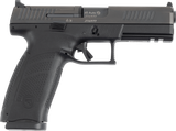 CZ-USA 91591 P-10 F Full Size Frame 45 ACP 13+1 4.50" Black Steel Barrel, Optic Ready/Serrated Black Polymer Frame w/Picatinny Rail, Textured Grip