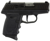SCCY Industries DVG1CBBK DVG-1  Sub-Compact Frame 9mm Luger 10+1 3.10" Black Quadlock Barrel, Carbon Black Stainless Steel Slide, Black Polymer Frame, Black Finger Grooved Grip