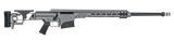 Barrett 18498 MRAD  6.5 Creedmoor 24" 10+1 Tungsten Gray Cerakote Gray Fixed Adjustable Comb Stock Black Polymer Grip Right Hand