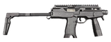 B&T Firearms BTTP9PROUSPISTOL TP9 Pro 9mm Luger 30+1 5.10" Black Hardcoat Anodize Aluminum Picatinny Rail/M-LOK Receiver, Black Grip Ambidextrous,