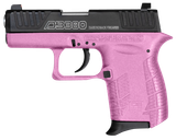 Diamondback DB0100E112 DB380 Gen4 Micro-Compact Frame 380 ACP 6+1, 2.80" Stainless Steel Barrel, Nickel Boron Serrated Stainless Steel Slide, Pink Polymer Frame w/Beavertail & Grip