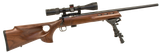 Crickett KSA20030 Model 722 Varmint Package Youth 22 LR 7+1 20" Blued Bull Barrel, Blued Steel Receiver, Fixed Thumbhole Walnut Stock, Includes Simmons 3-9x40mm Scope, Bipod, Case & Scope Rings