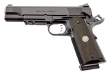 Wilson Combat CQBLRCAALLBLACK CQB *CA Compliant Full Size Frame 45 ACP 8+1 5" Carbon Steel Slide Diamond Wood w/ Pewter Medallions Grip
