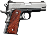 Kimber Mfg.,inc 3200018CA Custom CDP II (CA) 45 ACP 8+1 5" Front Serrations Stainless Steel Slide Brush Polished Front Strap Checkering Laminated Gray/Black Double Diamond Grip