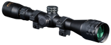 Konus 7267 KonusPro  Matte Black 3-9x32mm AO 1" Tube Engraved 30/30 Duplex Reticle Includes Mounting Rings