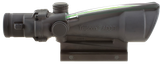 Trijicon 100416 ACOG  Matte Black 3.5x35mm Illuminated Green Crosshair 300 Blk BDC Reticle