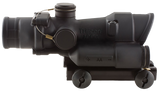 Trijicon 100432 ACOG  4x 32mm Obj 36.80 ft @ 100 yds FOV Matte Black Finish LED Illuminated Green Crosshair 300 Blk