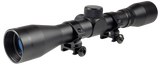 TruGlo TG-85043XB Buckline  Black Anodized 4x32mm 1" Tube Duplex Reticle