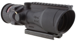 Trijicon 100006 ACOG  Black Hardcoat Anodized 6x 48mm Illuminated Red Chevron 50 BMG Reticle