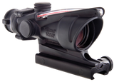 Trijicon 100220 ACOG  Black Hardcoat Anodized 4x32mm Illuminated Red Horseshoe w/ Red Dot 6.8 SPC Reticle