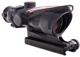 Trijicon 100220 ACOG  Black Hardcoat Anodized 4x32mm Illuminated Red Horseshoe w/ Red Dot 6.8 SPC Reticle