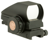 Truglo TG8380BN Tru-Brite 1x 34mm Illuminated 4 Pattern Red/Green CR2032 Lithium Black Matte