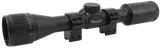 BSA AIR4X32AOTB Outlook  Matte Black 4x32mm AO 1" Tube Mil-Dot Reticle