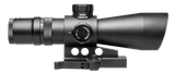 NcStar STP3942GV2 Mark III Tactical Gen 2 Black Hardcoat Anodized 3-9x 42mm Dual (Blue/Green) Illuminated P4 Sniper Reticle