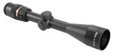 Trijicon 200010 AccuPoint  Black Hardcoat Anodized 3-9x 40mm 1" Tube Illuminated Red Triangle Post Reticle