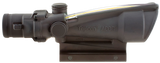 Trijicon 100146 ACOG  Matte Black 3.5x35mm Illuminated Amber Chevron .223/5.56 BDC Reticle