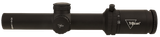 Trijicon 2900011 Credo  Matte Black 1-4x24mm 30mm Tube LED Illuminated Red MRAD Ranging Reticle