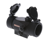 TruGlo TG-TG8230B Triton  Black Anodized 1x 30mm 5 MOA Illuminated Tri-Color Dot Reticle Clamshell Packaging