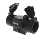 TruGlo TG-TG8230B Triton  Black Anodized 1x 30mm 5 MOA Illuminated Tri-Color Dot Reticle Clamshell Packaging