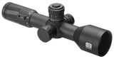 Eotech VDU525FFMD4 Vudu FFP Black Hardcoat Anodized 5-25x 50mm 34mm Tube Illuminated Red MD4 MOA Reticle Features Throw Lever