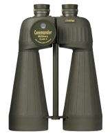 Steiner 2693 M1580 Reticle & Compass 15x80mm Range Finding Reticle Floating Prism Sports-Auto Focus, OD Green Makrolon w/Rubber Armor Features Compass