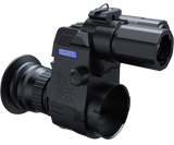 PARD NV007SP850LRF NV007S  Night Vision Clip On Black 4x 14.50mm Features Laser Rangefinder