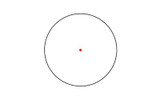 TRIJICON MRO SD RED DOT LOW 1/3 BLK