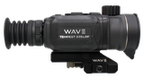 Wave WTS200 Tempest 335 LRF Thermal Black 3.3x35mm Illuminated Multi Reticle 384x288, 12 Microns, 50 Hz Resolution, Digital Zoom 13.2x Rapid/Smooth