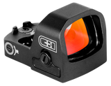 C&H Precision RDEDCRDMRRMSC EDC RMSC Black 1x 3 MOA Red Dot Multi Reticle Reticle RMSc Footprint Mount