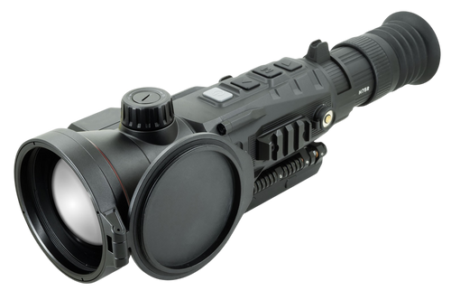 iRay USA RICO2H75R RIco 2 H75R LRF Thermal Weapon Sight Black 4x75mm Multi- 1 DIY/1 Dynamic/6 Static Reticle, 640x512, 12 Microns, 60 Hz Resolution, Zoom Digital 8x