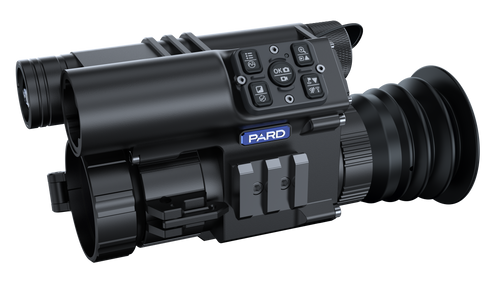 PARD FT3435/F FT34 LRF Thermal Clip On/Handheld/Mountable Black 1x 35mm Multiple Reticle 384x288, 50Hz Resolution Zoom Digital 2x Features Laser Rangefinder