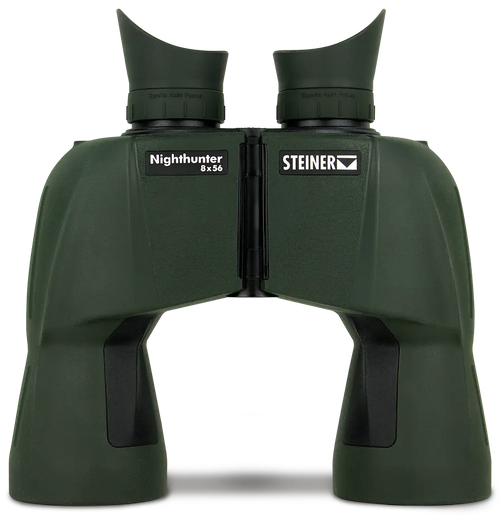 Steiner 2070 Nighthunter  8x56mm BaK-4 Porro Prism, Auto Focus, Matte Green Makrolon w/Rubber Armor