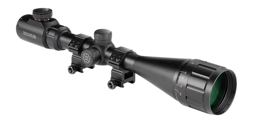Konus 7349 Fighter 4-16x50mm Illuminated BDC Reticle, Includes Rings