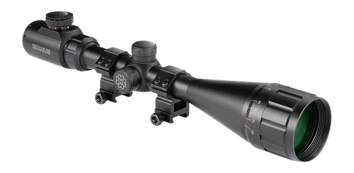 Konus 7349 Fighter 4-16x50mm Illuminated BDC Reticle, Includes Rings